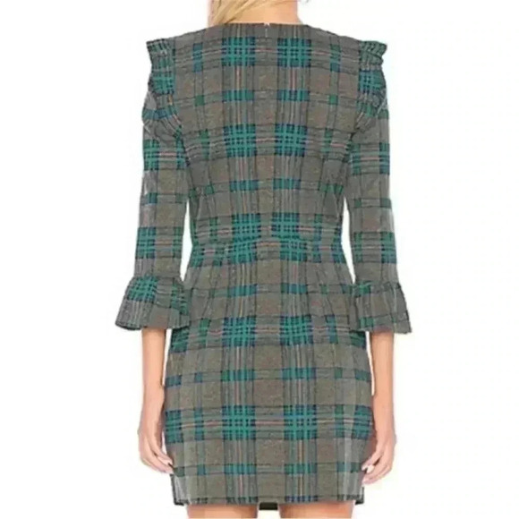 J.O.A. Roseanna Plaid Mini Dress NWT - Picture 2 of 7